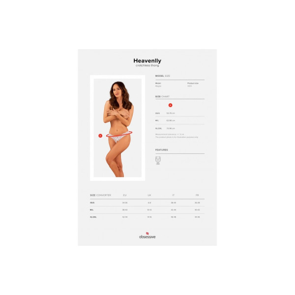 Heavenlly String ouvert - Blanche